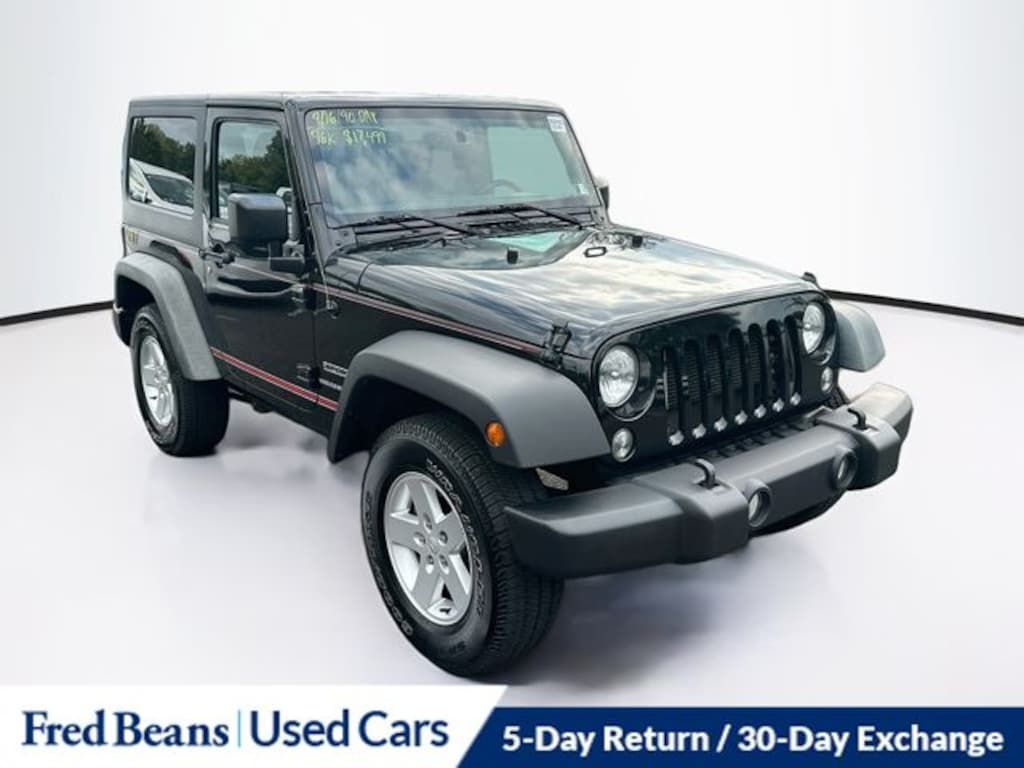 Used 2017 Jeep Wrangler JK Sport SUV