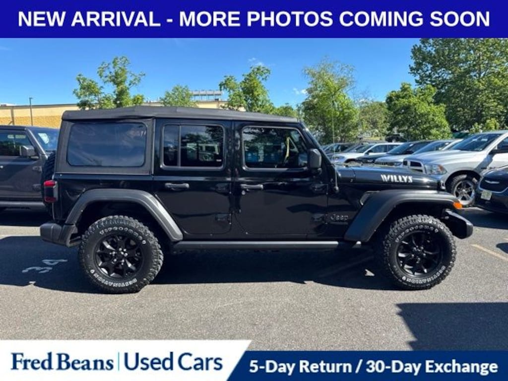 Used 2021 Jeep Wrangler Unlimited Willys SUV