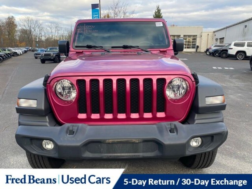 Certified 2021 Jeep Wrangler Unlimited Sport S SUV