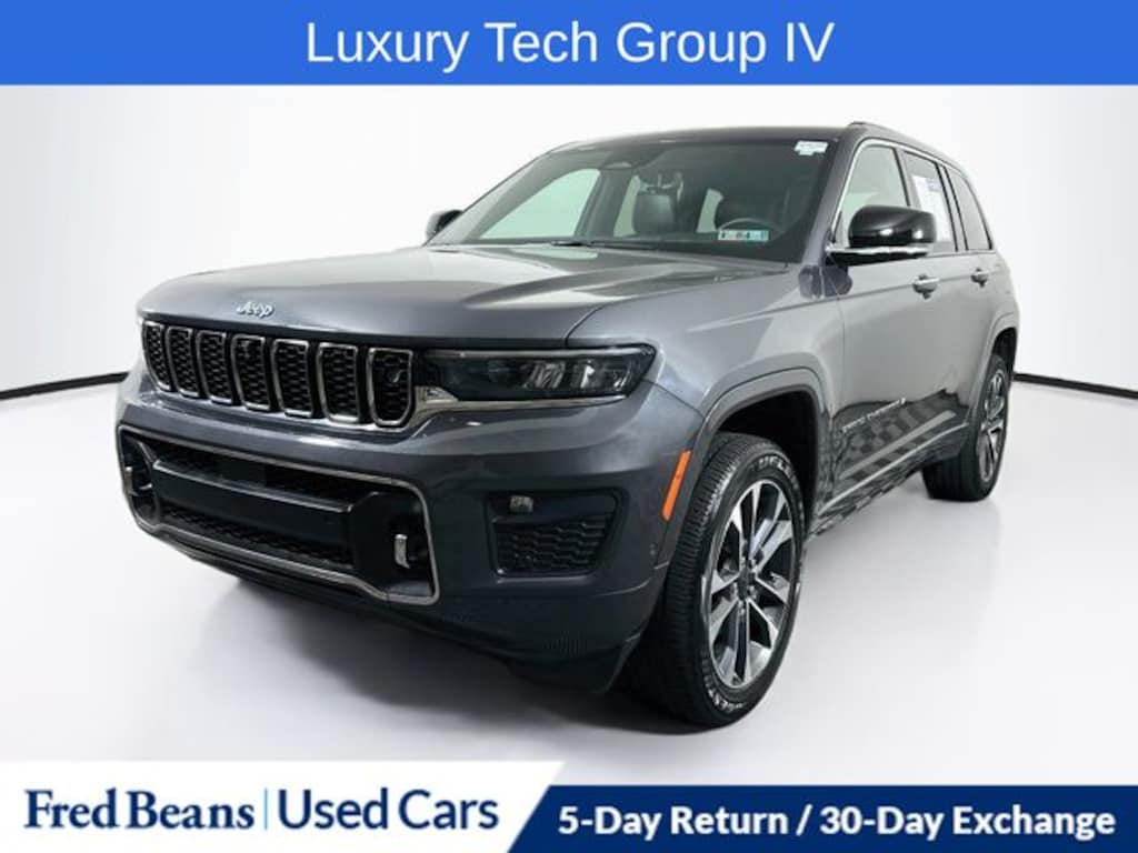 Certified 2022 Jeep Grand Cherokee Overland SUV