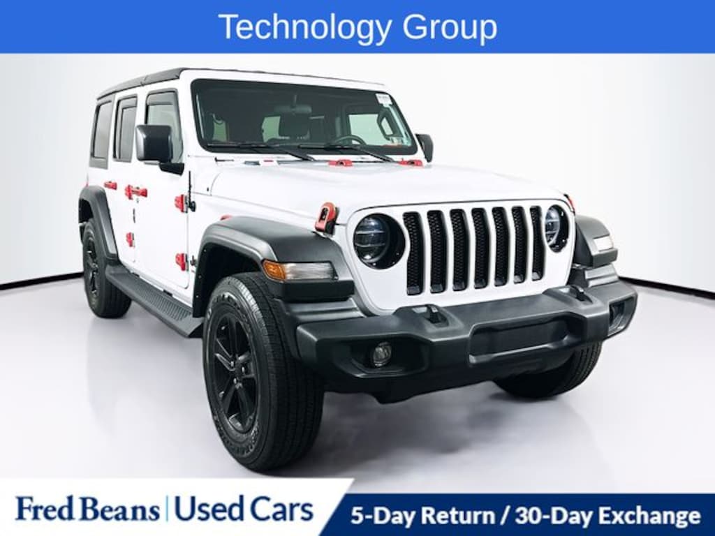 Certified 2022 Jeep Wrangler Unlimited Sport Altitude SUV
