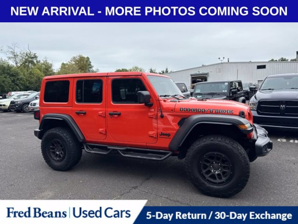 Used 2023 Jeep Wrangler High Tide SUV