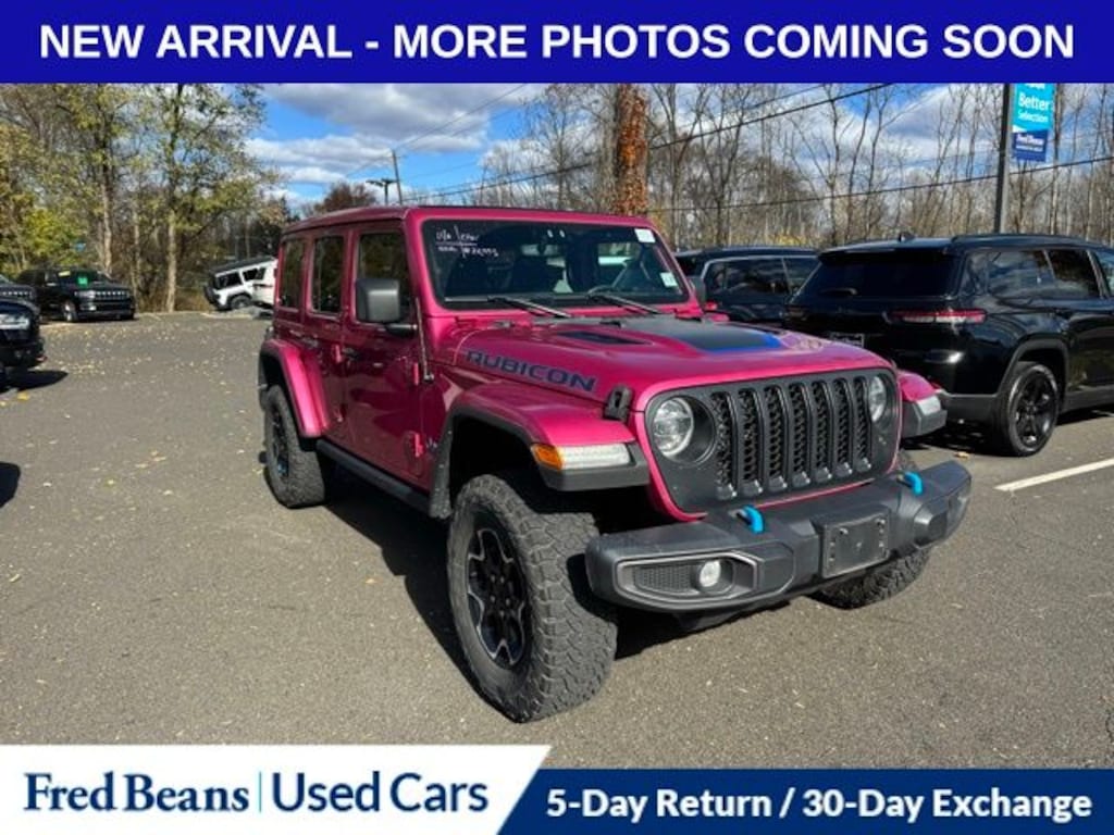 Used 2022 Jeep Wrangler Unlimited Rubicon 4xe SUV