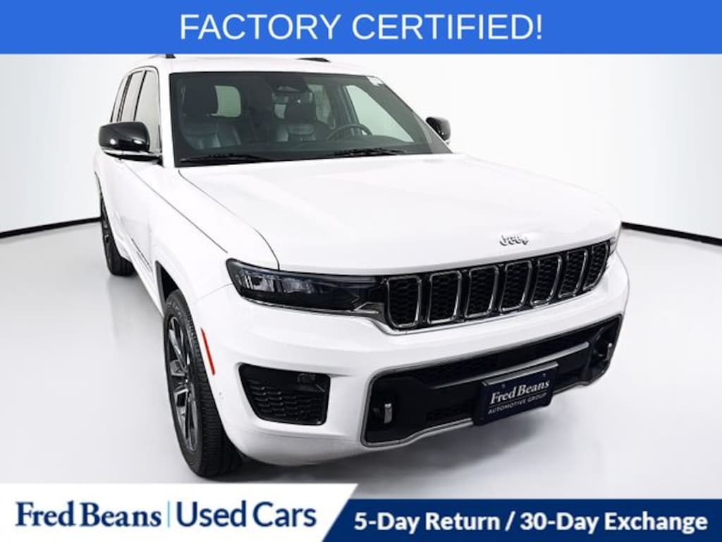 Certified 2023 Jeep Grand Cherokee Overland SUV