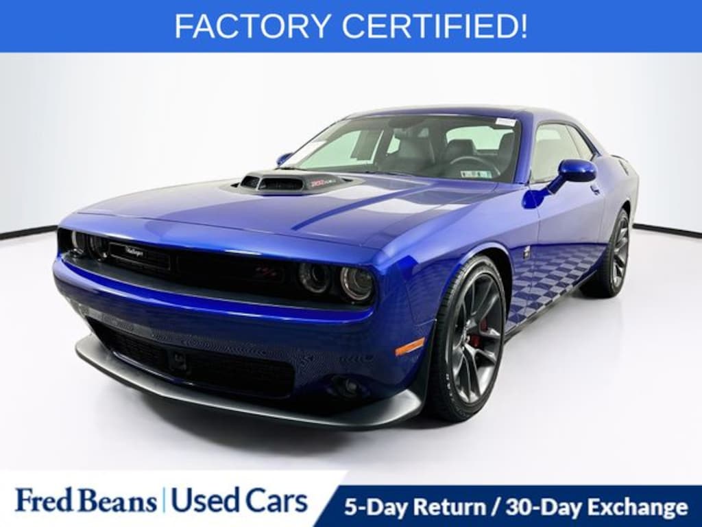 Certified 2022 Dodge Challenger R/T Scat Pack Coupe