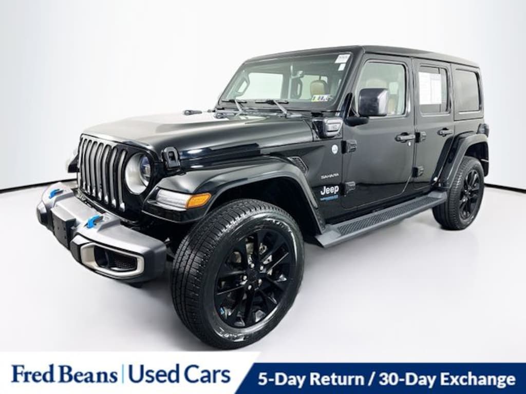 Used 2022 Jeep Wrangler Unlimited Sahara 4xe SUV