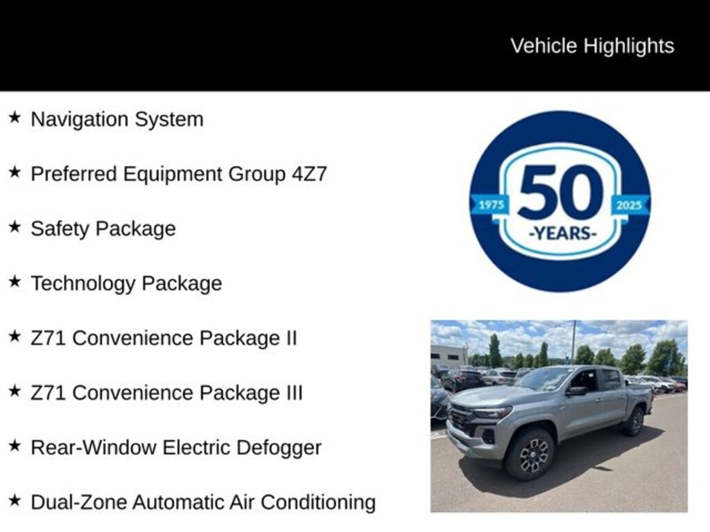 Used 2023 Chevrolet Colorado Z71 Truck Crew Cab