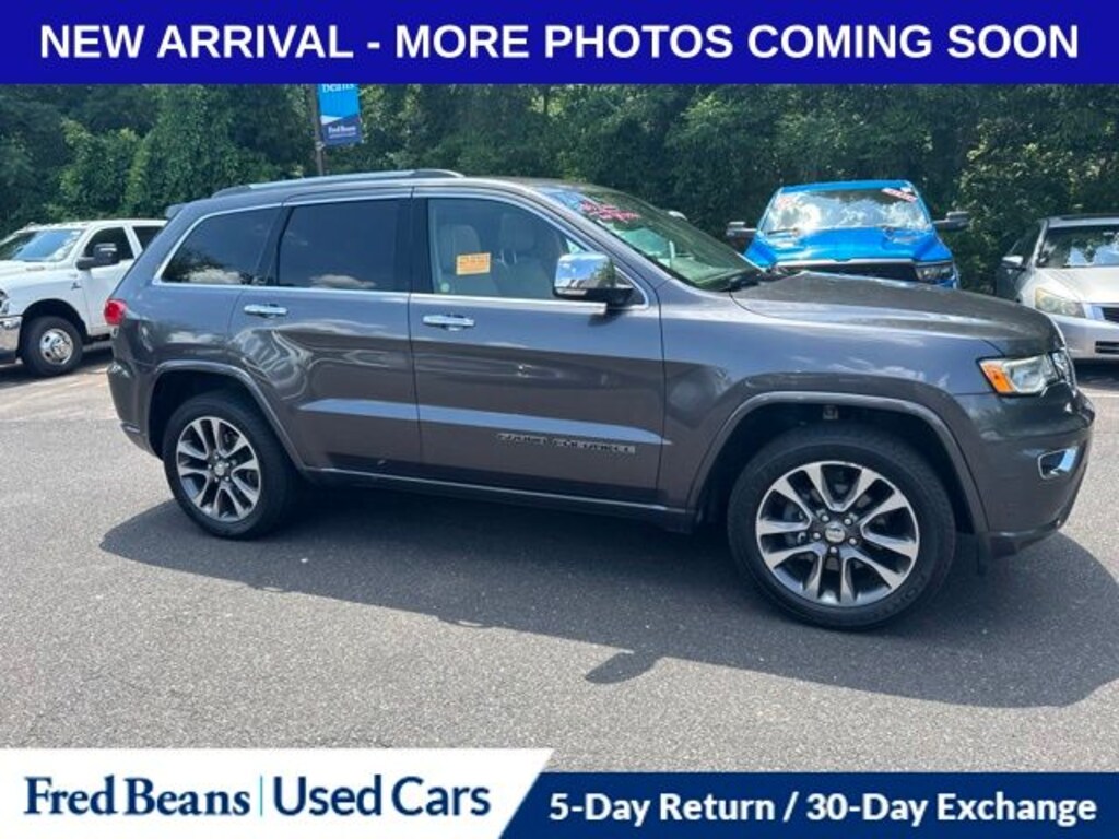 Used 2018 Jeep Grand Cherokee Overland SUV