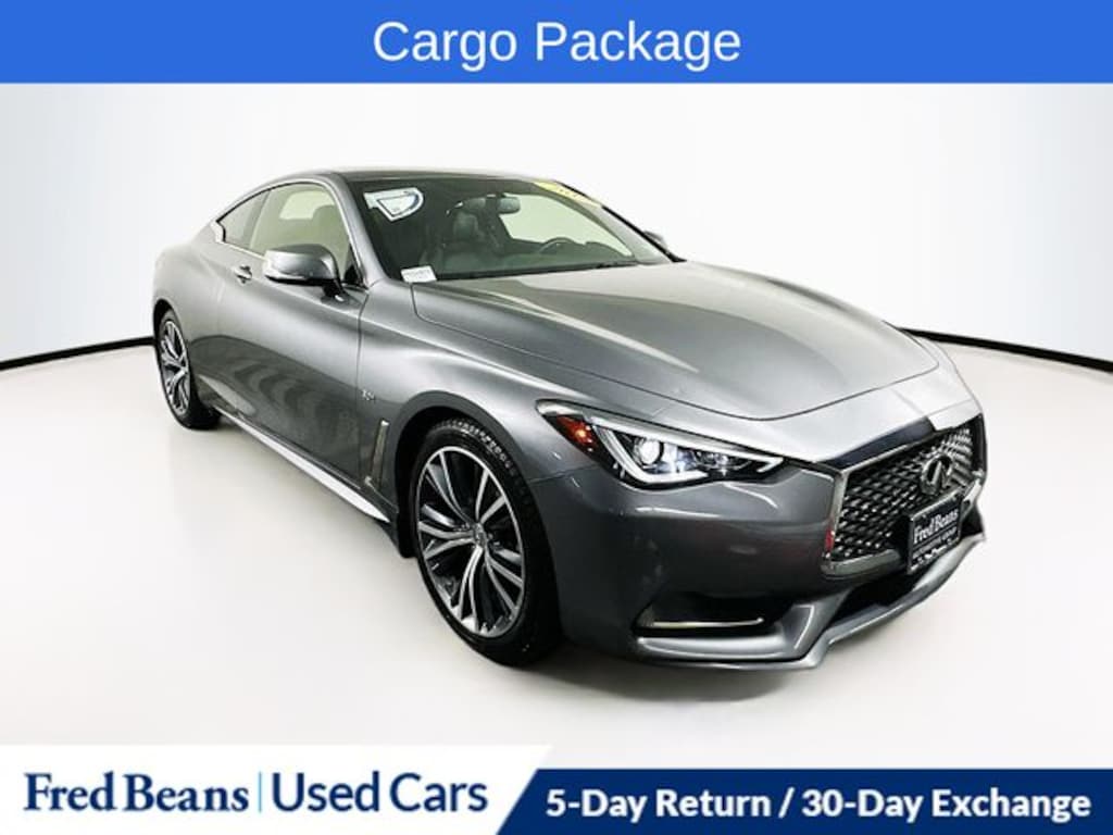 Used 2018 INFINITI Q60 3.0t Luxe Coupe