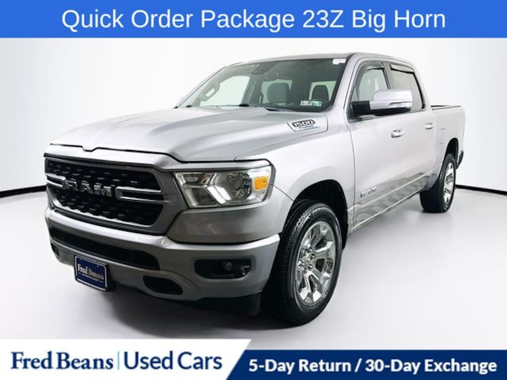 Certified 2022 Ram 1500 Big Horn/Lone Star Truck Crew Cab
