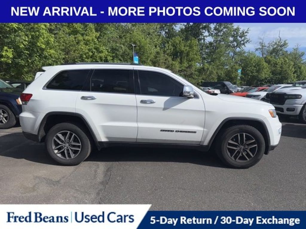 Used 2017 Jeep Grand Cherokee Limited SUV
