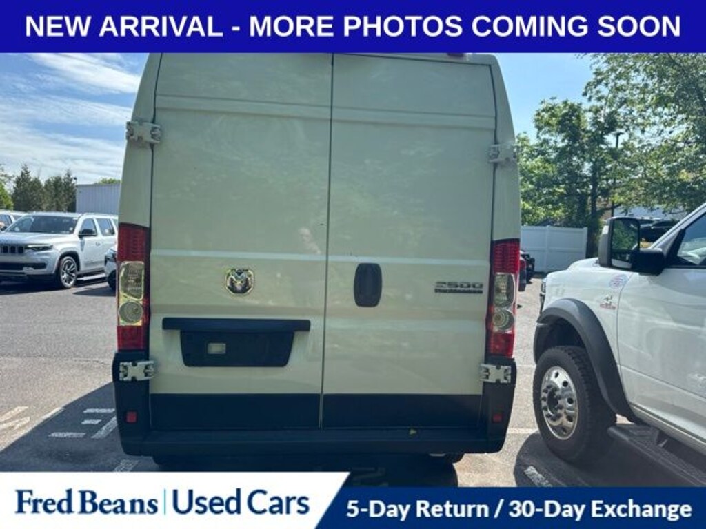 Used 2025 Ram ProMaster 3500 High Roof Van Cargo Van