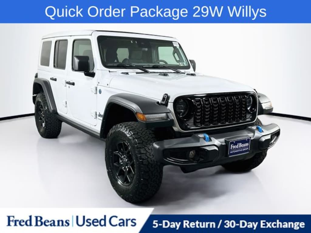 Used 2024 Jeep Wrangler 4xe Willys 4xe SUV