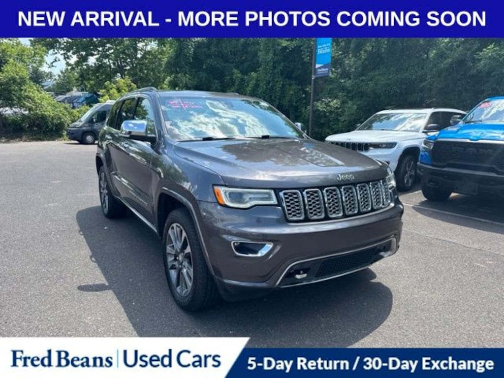 Used 2018 Jeep Grand Cherokee Overland SUV