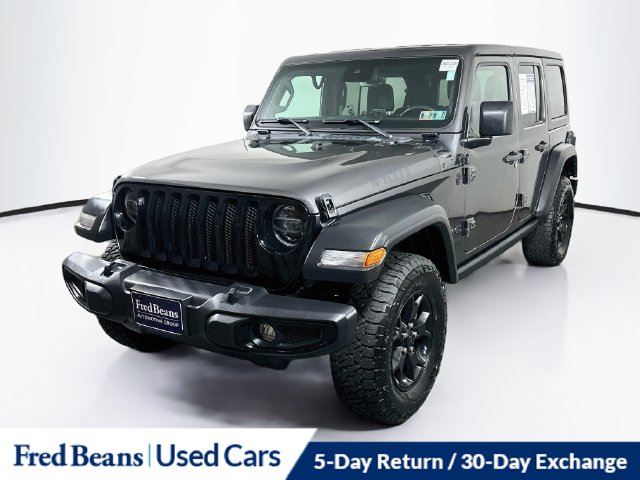 Used 2022 Jeep Wrangler Unlimited Willys SUV