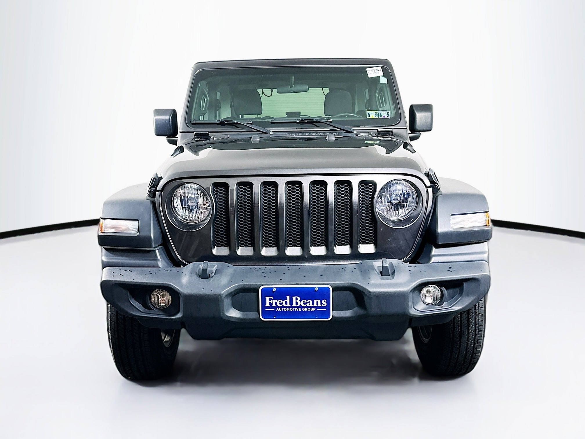 Certified 2020 Jeep Wrangler Sport S with VIN 1C4GJXAN8LW262414 for sale in Doylestown, PA