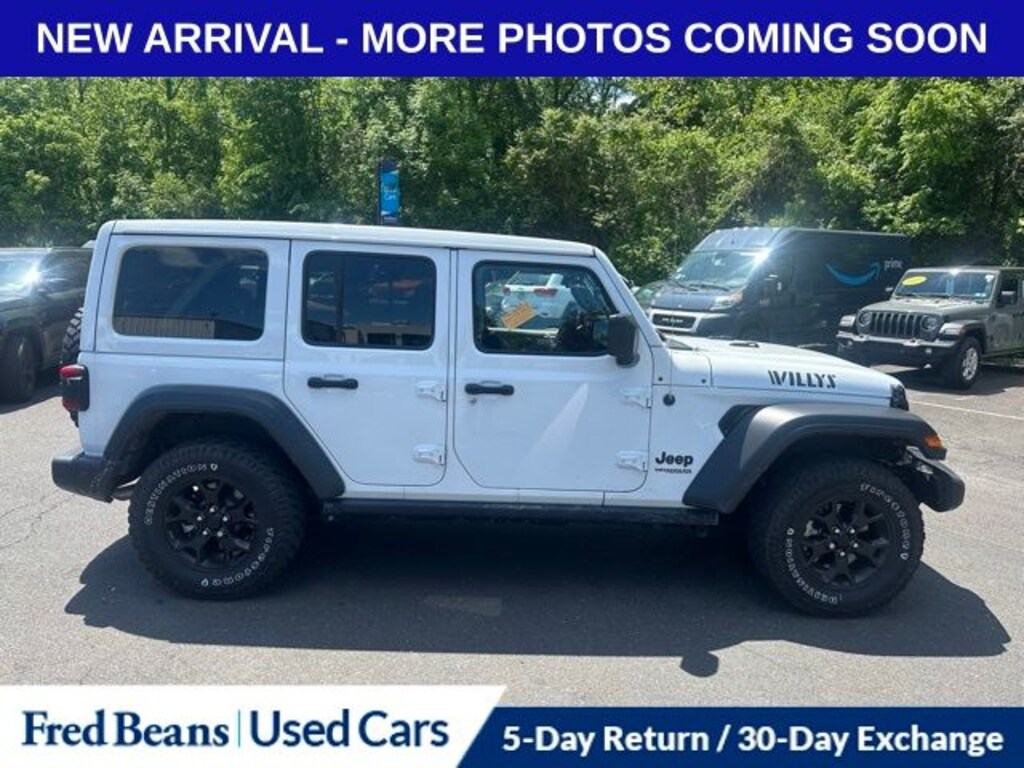 Used 2022 Jeep Wrangler Unlimited Willys SUV