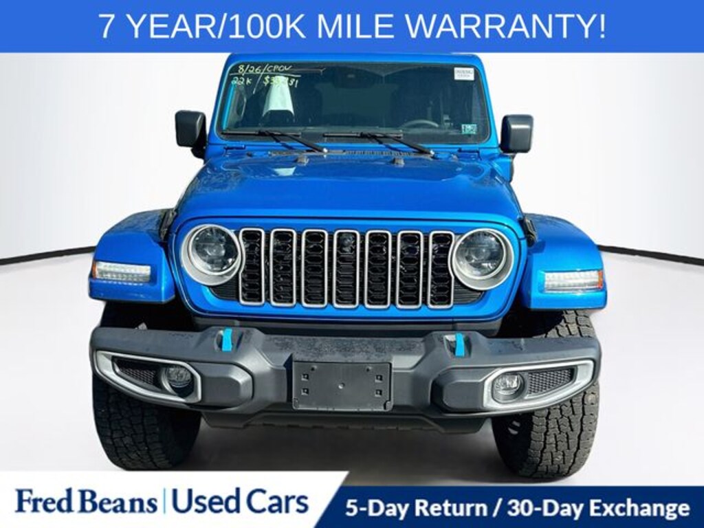 Certified 2024 Jeep Wrangler 4xe Sahara 4xe SUV