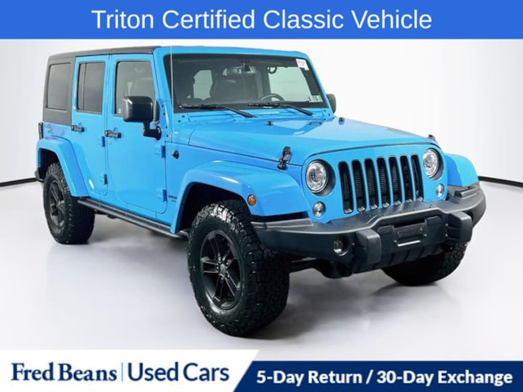 Used 2017 Jeep Wrangler JK Unlimited Unlimited Sahara SUV