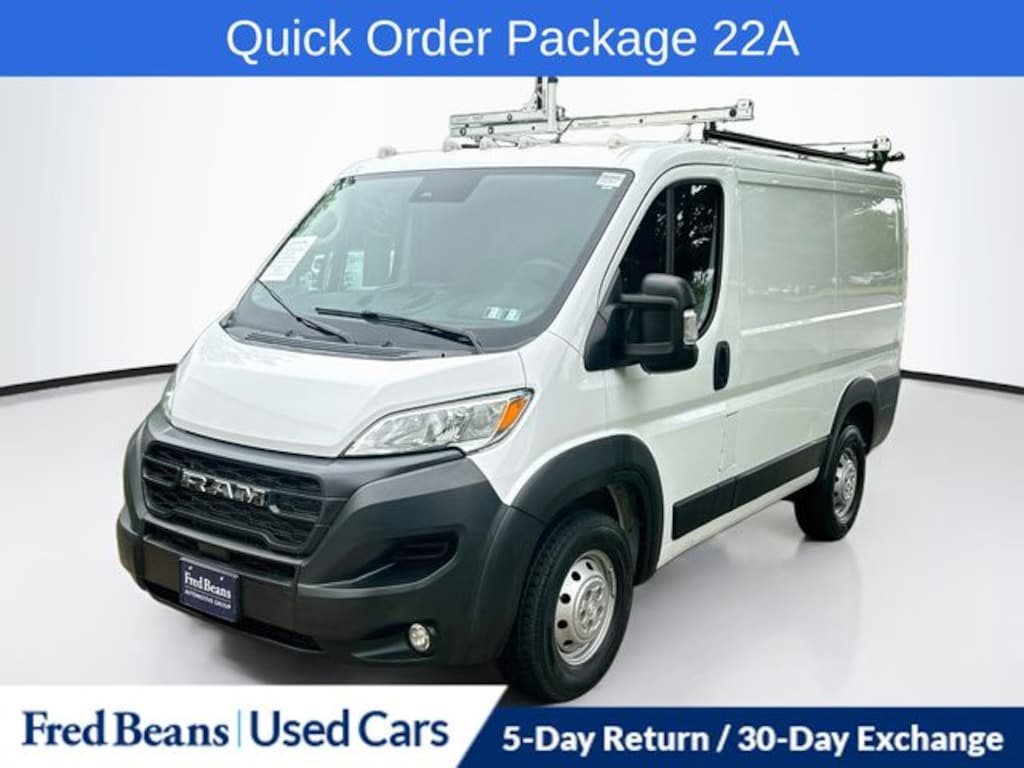 Used 2023 Ram ProMaster 1500 Low Roof Van Cargo Van