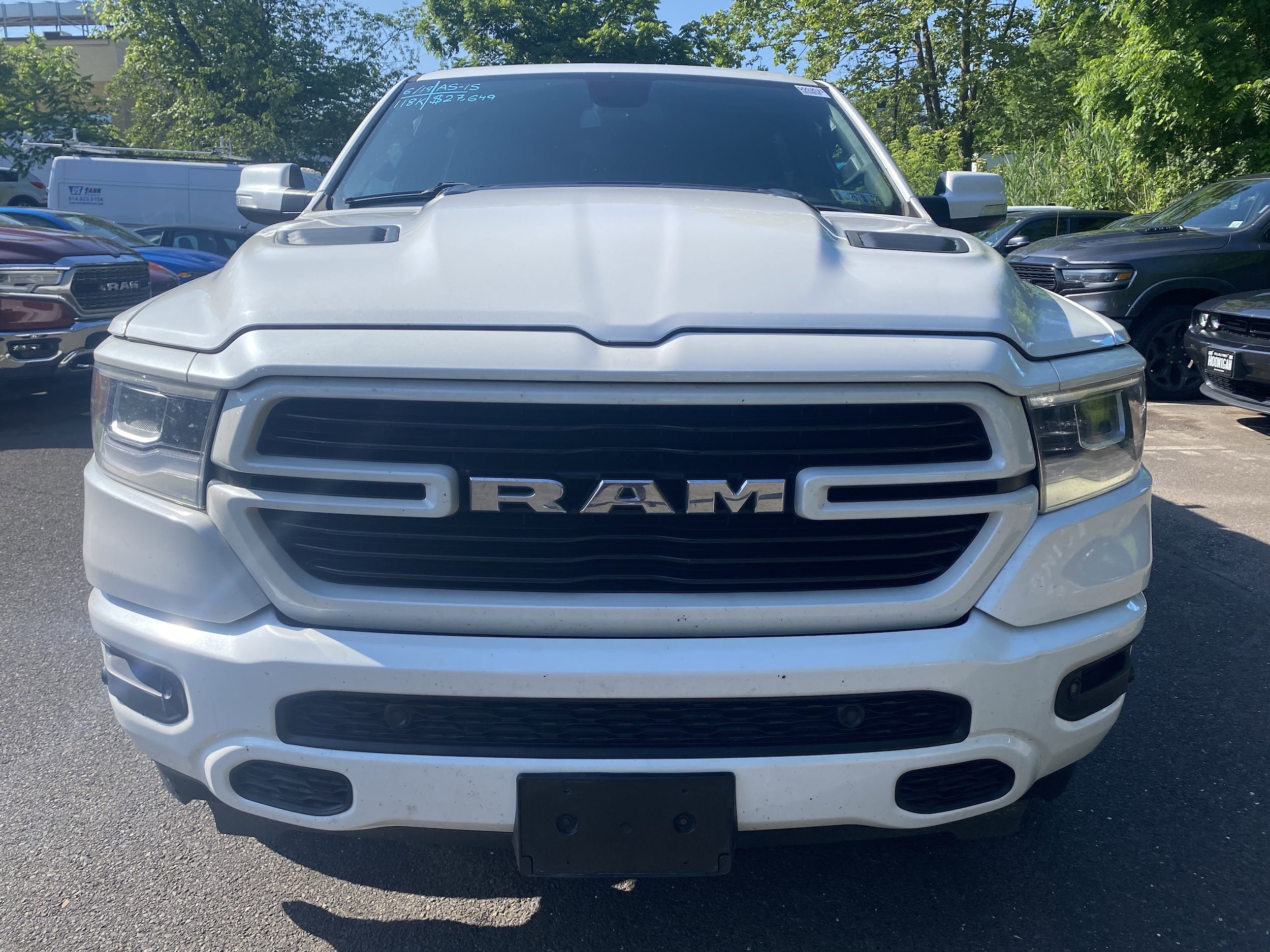 Used 2019 RAM Ram 1500 Pickup Laramie with VIN 1C6SRFJT6KN686729 for sale in Doylestown, PA