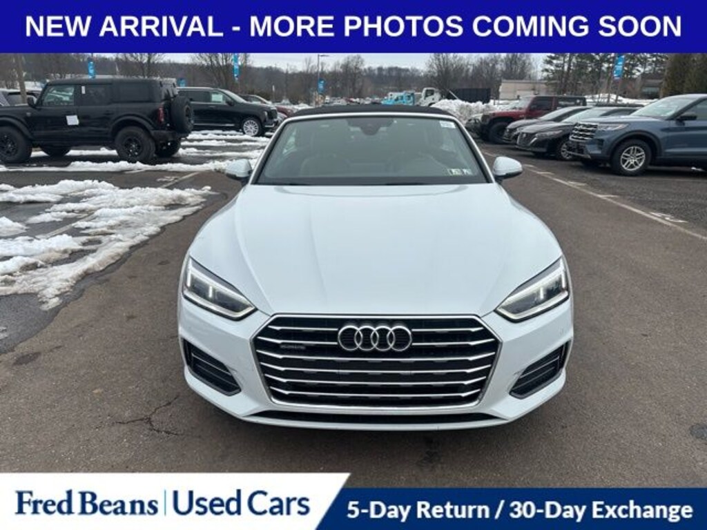 Used 2018 Audi A5 2.0T Premium Plus Cabriolet