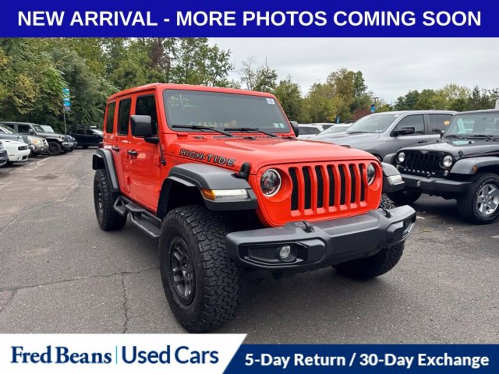 Used 2023 Jeep Wrangler High Tide SUV