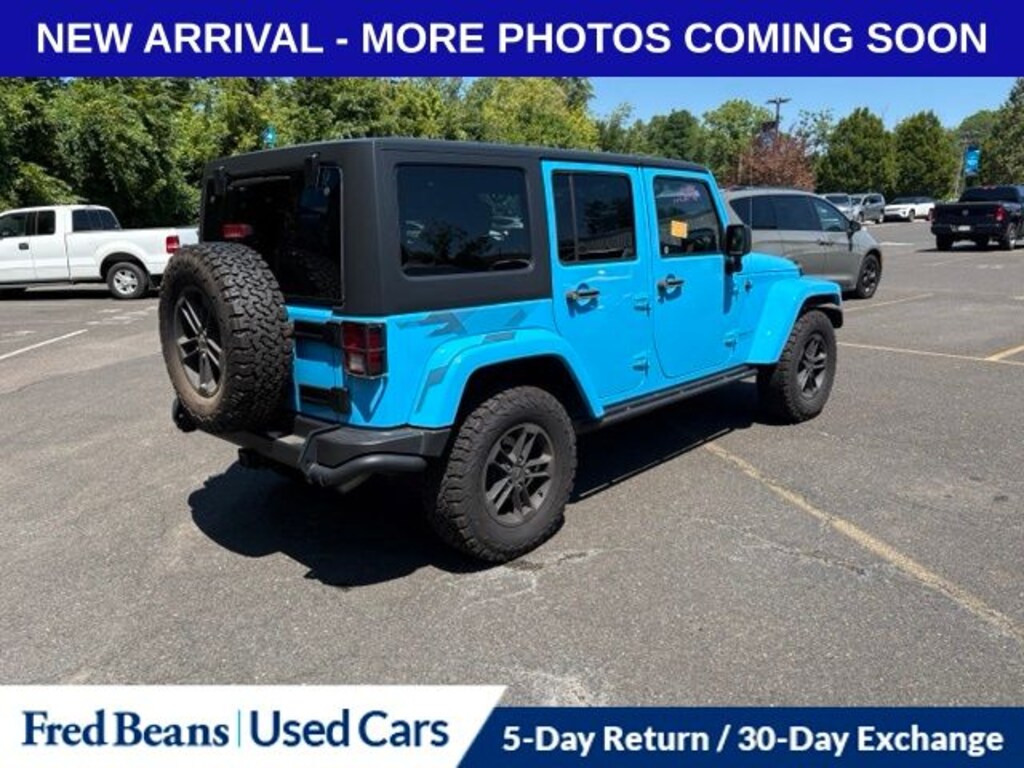 Used 2017 Jeep Wrangler JK Unlimited Unlimited Sahara SUV