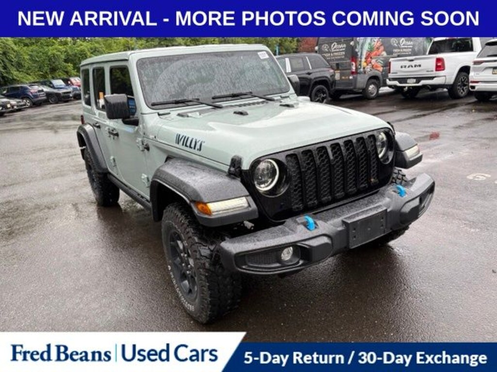 Used 2023 Jeep Wrangler 4xe Willys 4xe SUV