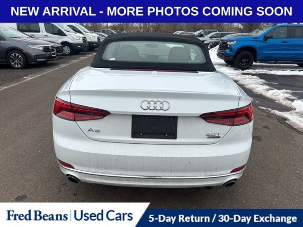 Used 2018 Audi A5 2.0T Premium Plus Cabriolet