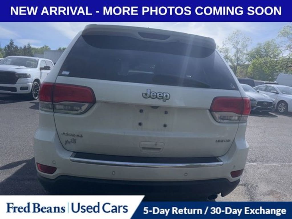 Used 2017 Jeep Grand Cherokee Limited SUV