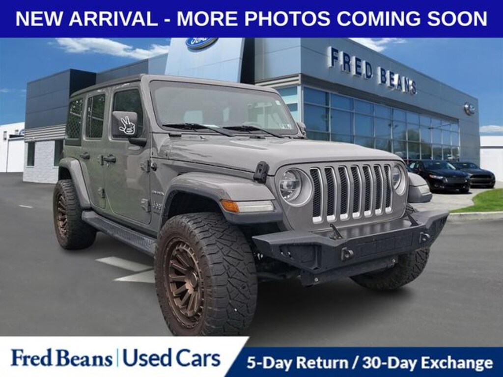 Used 2019 Jeep Wrangler Unlimited Sahara SUV