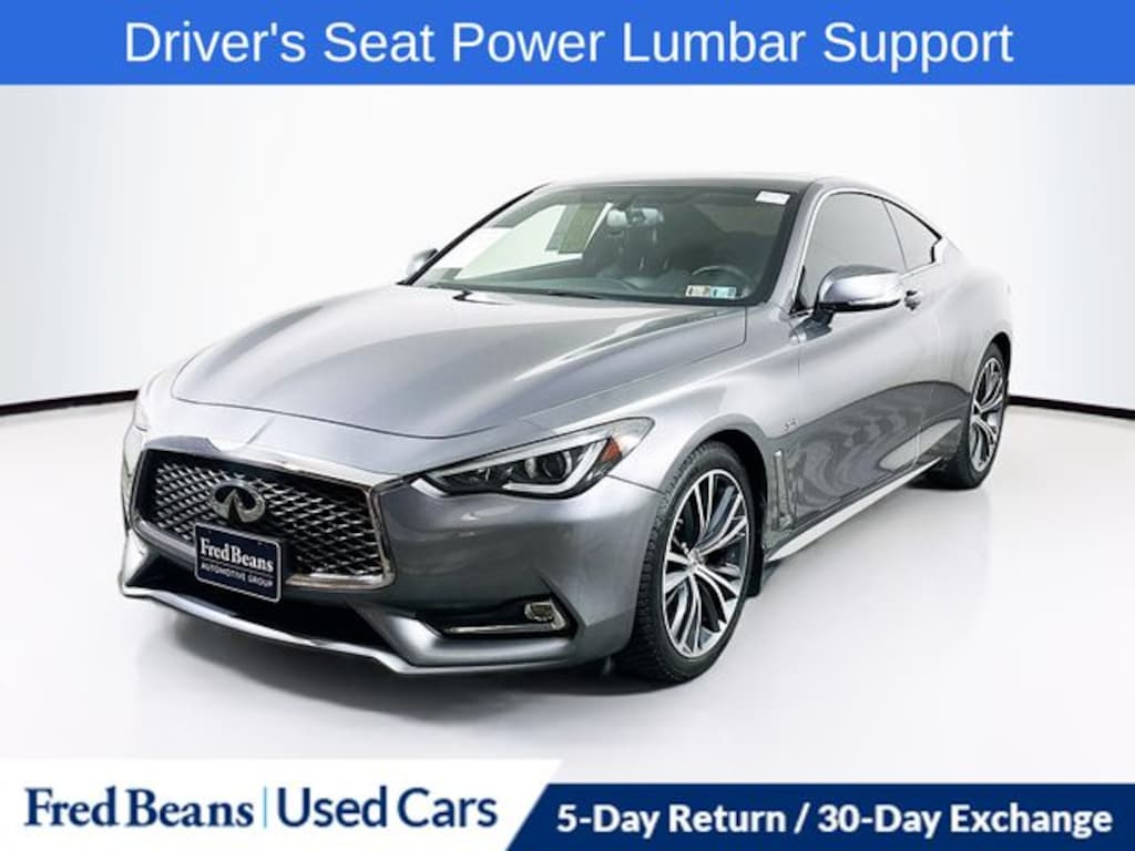 Used 2018 INFINITI Q60 3.0t Luxe Coupe