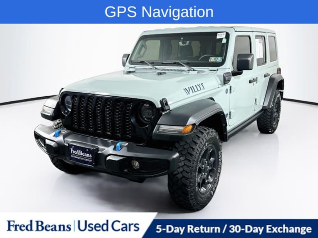 Certified 2023 Jeep Wrangler 4xe Willys 4xe SUV