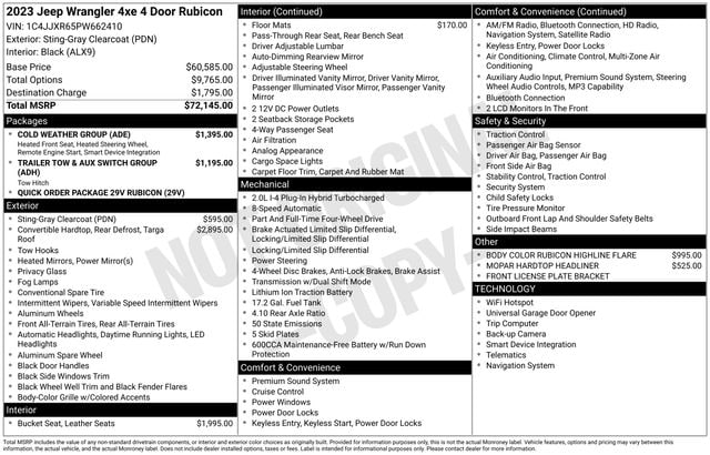 2023 Jeep Wrangler 4xe Rubicon 4XE's photo