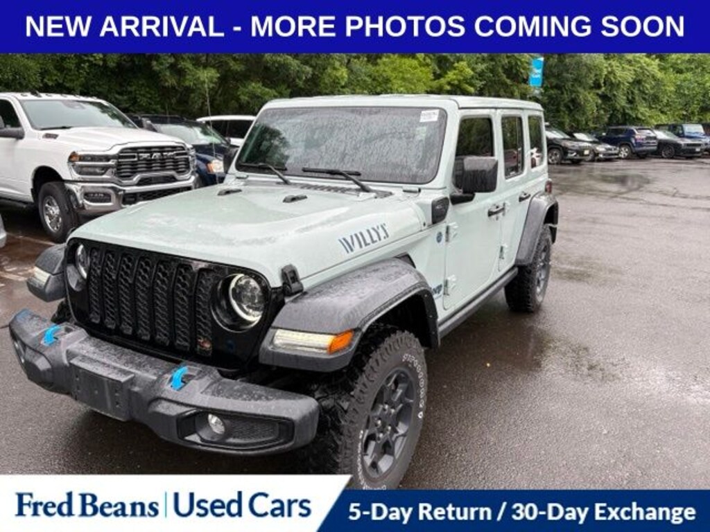 Used 2023 Jeep Wrangler 4xe Willys 4xe SUV