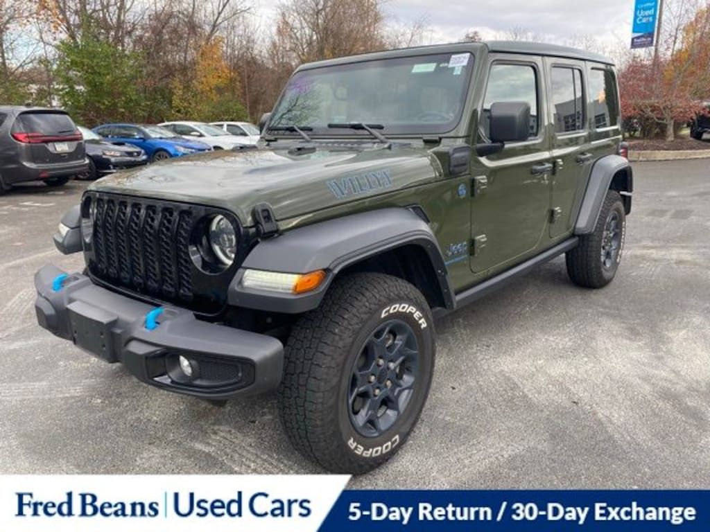 Used 2023 Jeep Wrangler Base 4xe SUV