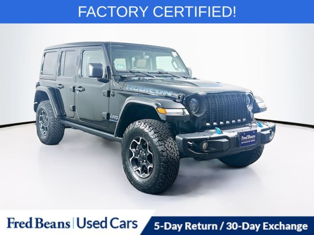 Used 2023 Jeep Wrangler 4xe Rubicon 4xe SUV