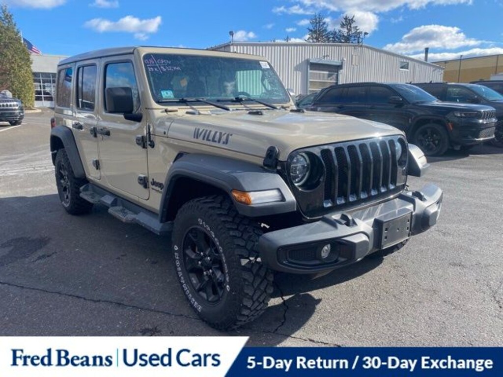 Used 2022 Jeep Wrangler Unlimited Willys SUV