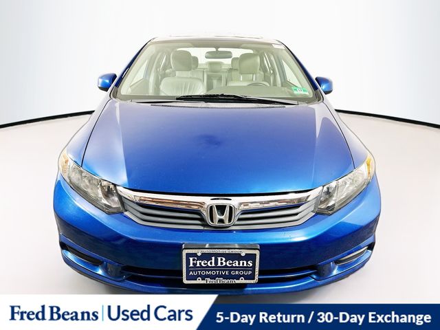 Used 2012 Honda Civic EX-L with VIN 19XFB2F91CE337083 for sale in Doylestown, PA