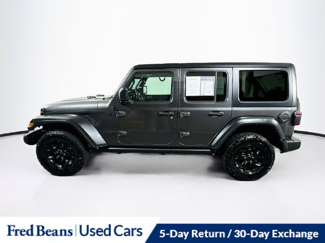 Used 2022 Jeep Wrangler Unlimited Willys SUV