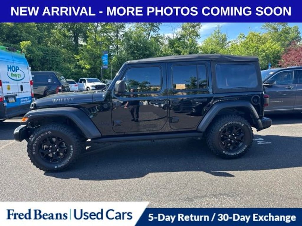Used 2021 Jeep Wrangler Unlimited Willys SUV