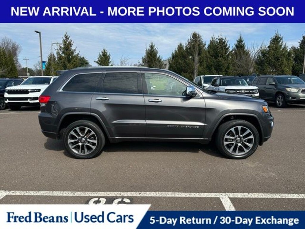 Used 2018 Jeep Grand Cherokee Overland SUV