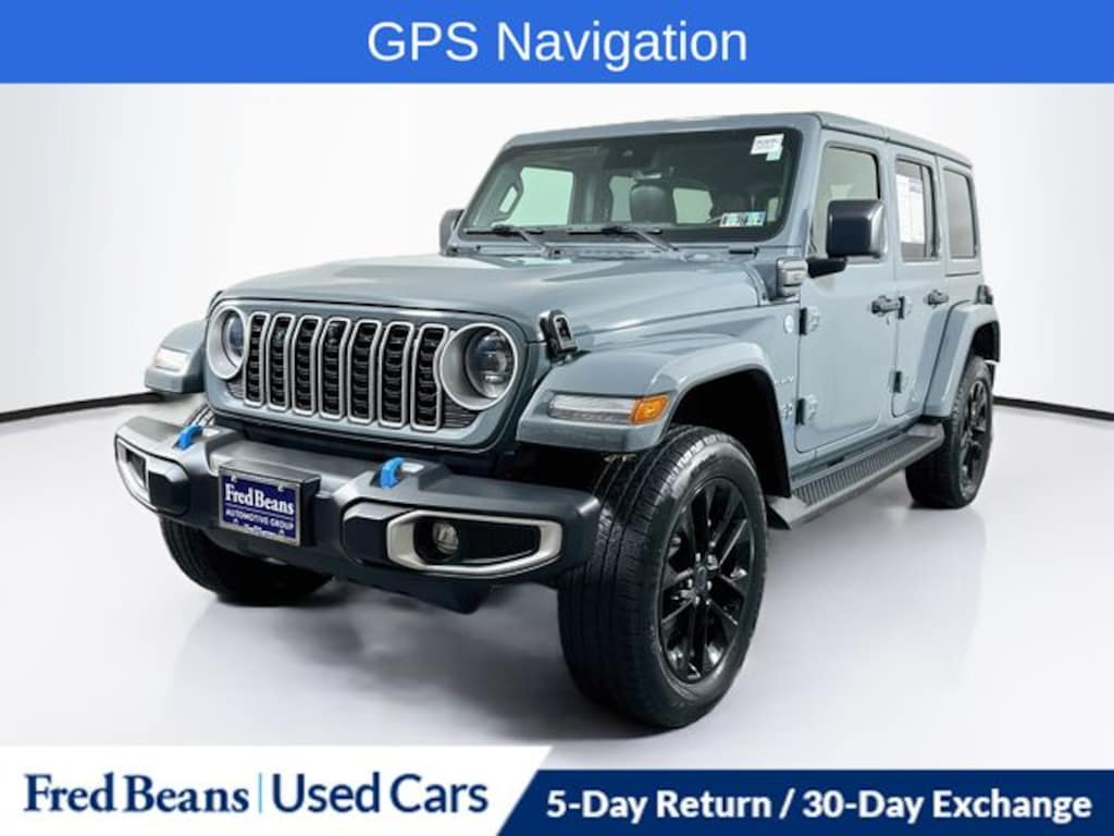 Certified 2024 Jeep Wrangler 4xe Sahara 4xe SUV