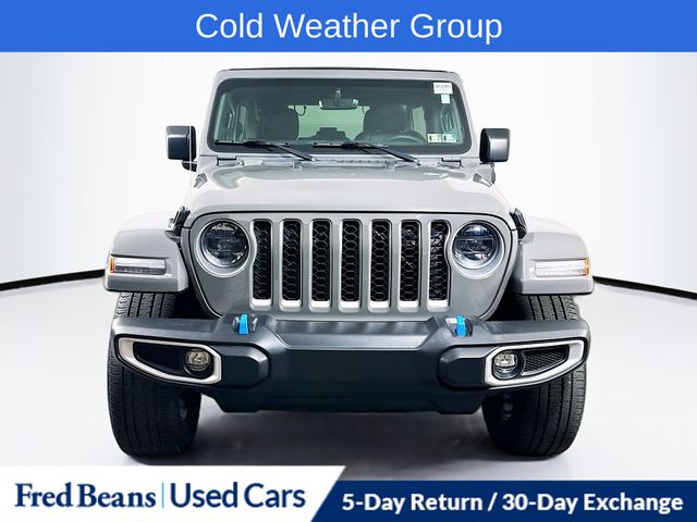 Certified 2023 Jeep Wrangler 4xe Sahara 4XE with VIN 1C4JJXP69PW579579 for sale in Doylestown, PA