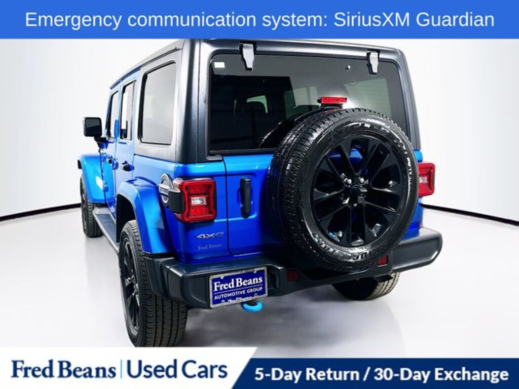 Certified 2022 Jeep Wrangler Unlimited 4xe Unlimited Sahara 4xe SUV