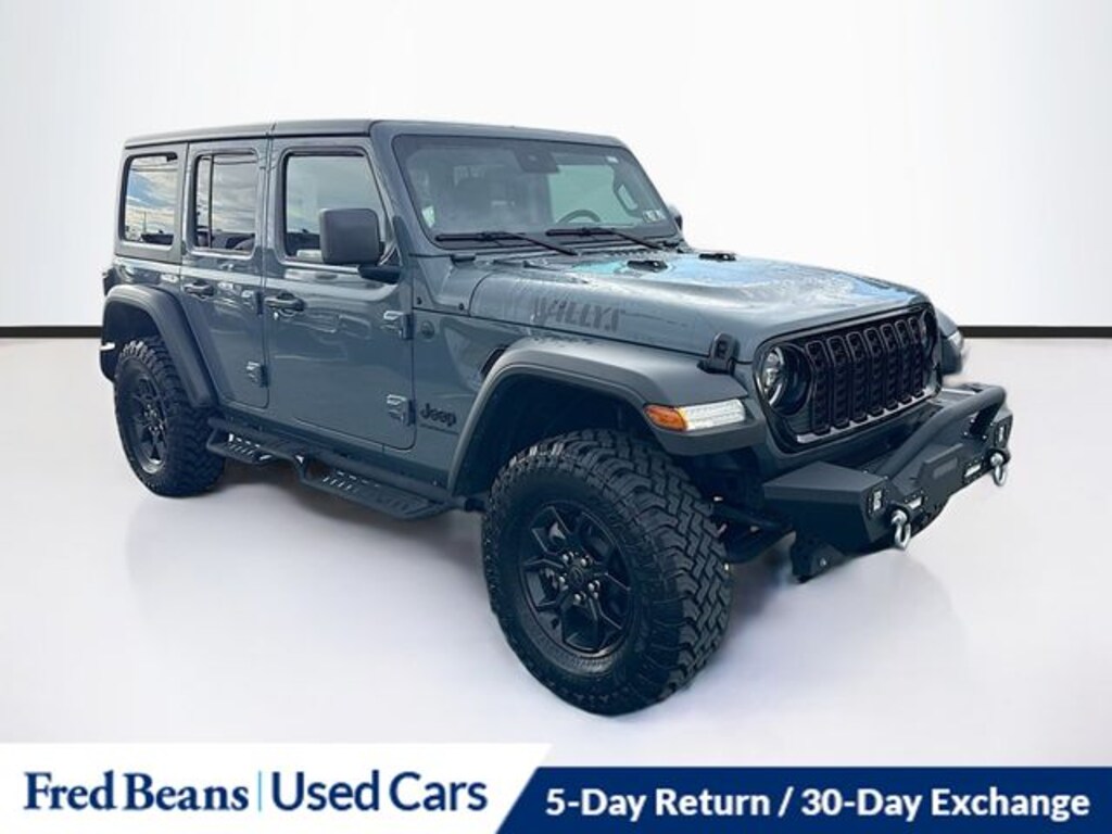 Used 2024 Jeep Wrangler Willys SUV