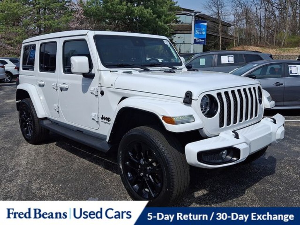 Used 2022 Jeep Wrangler Unlimited Sahara High Altitude SUV