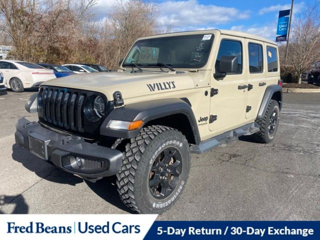 Used 2022 Jeep Wrangler Unlimited Willys SUV