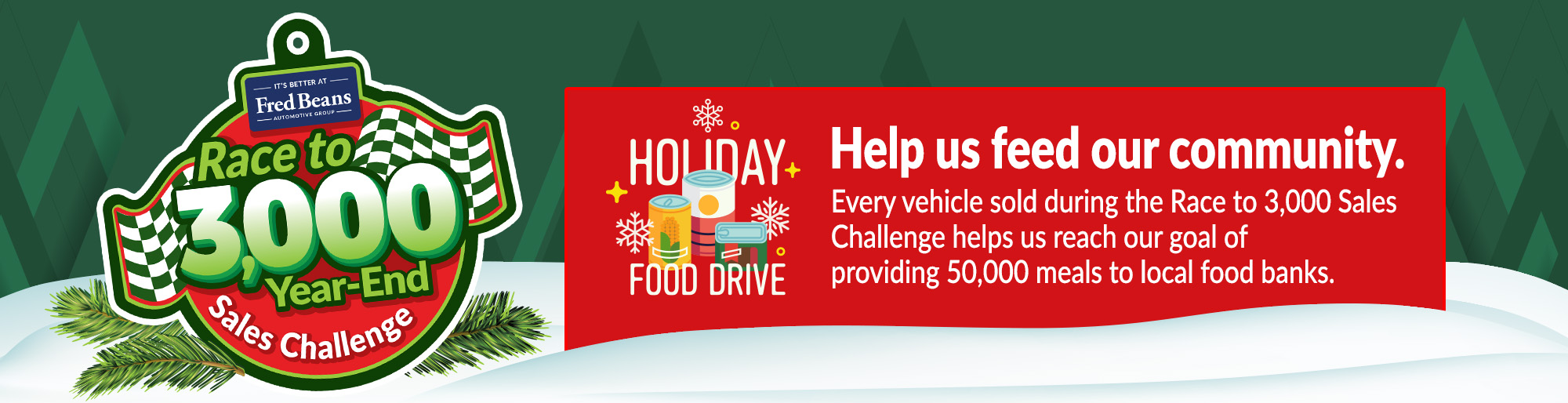 Fred Beans Food Drive